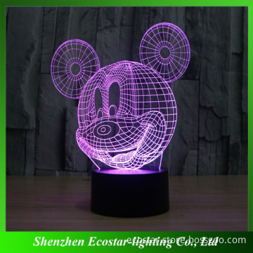 Factory price 3D illusion table lighting lamp supplier